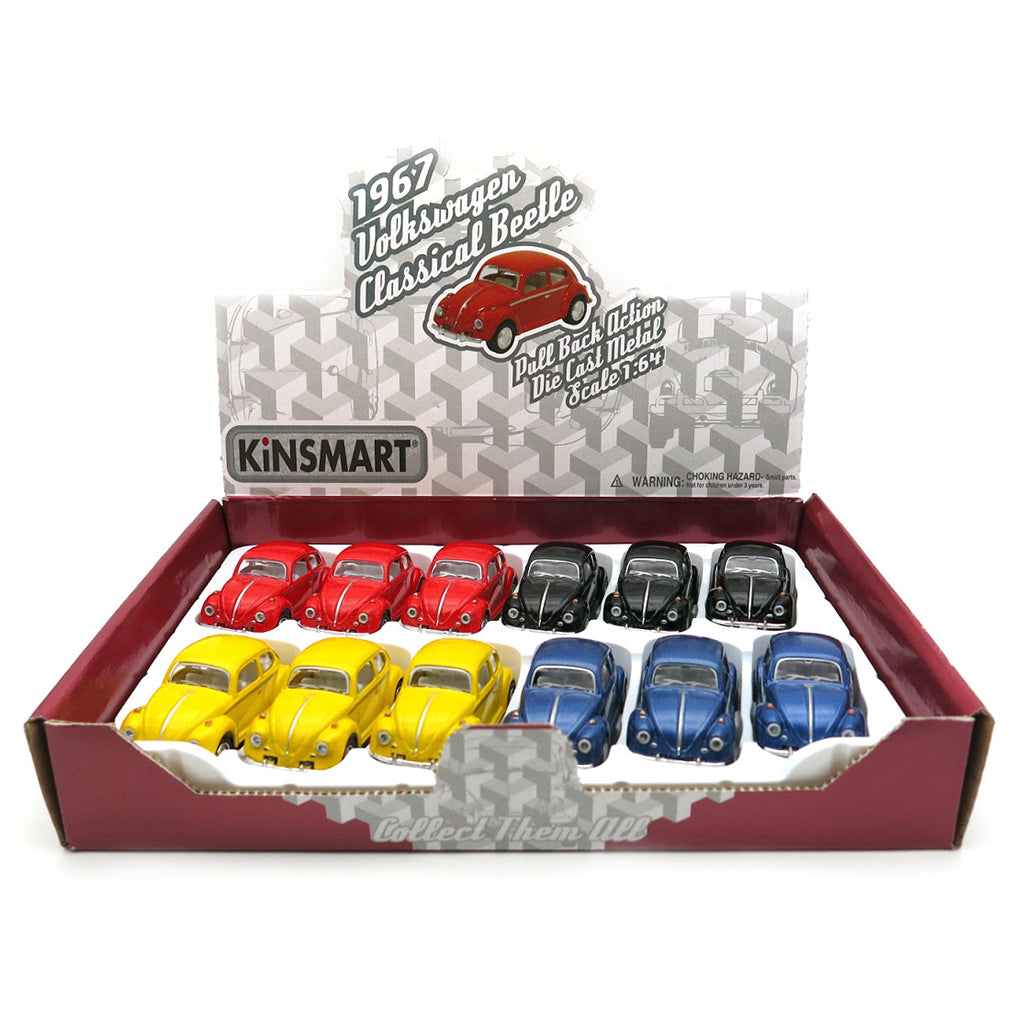 Robetoy Bil i metall, VW Beetle 1967, Ass. modell