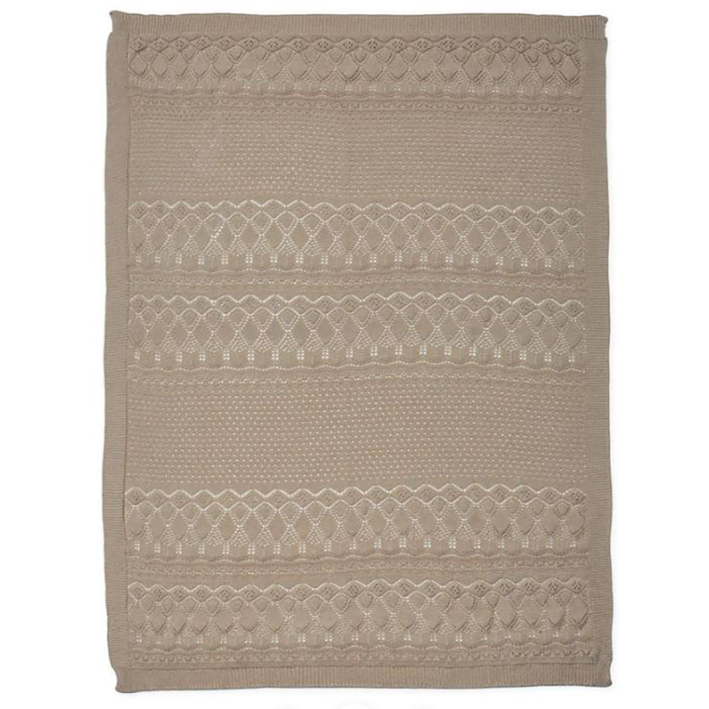Cam Cam Pointelle baby strikketeppe, Hazel