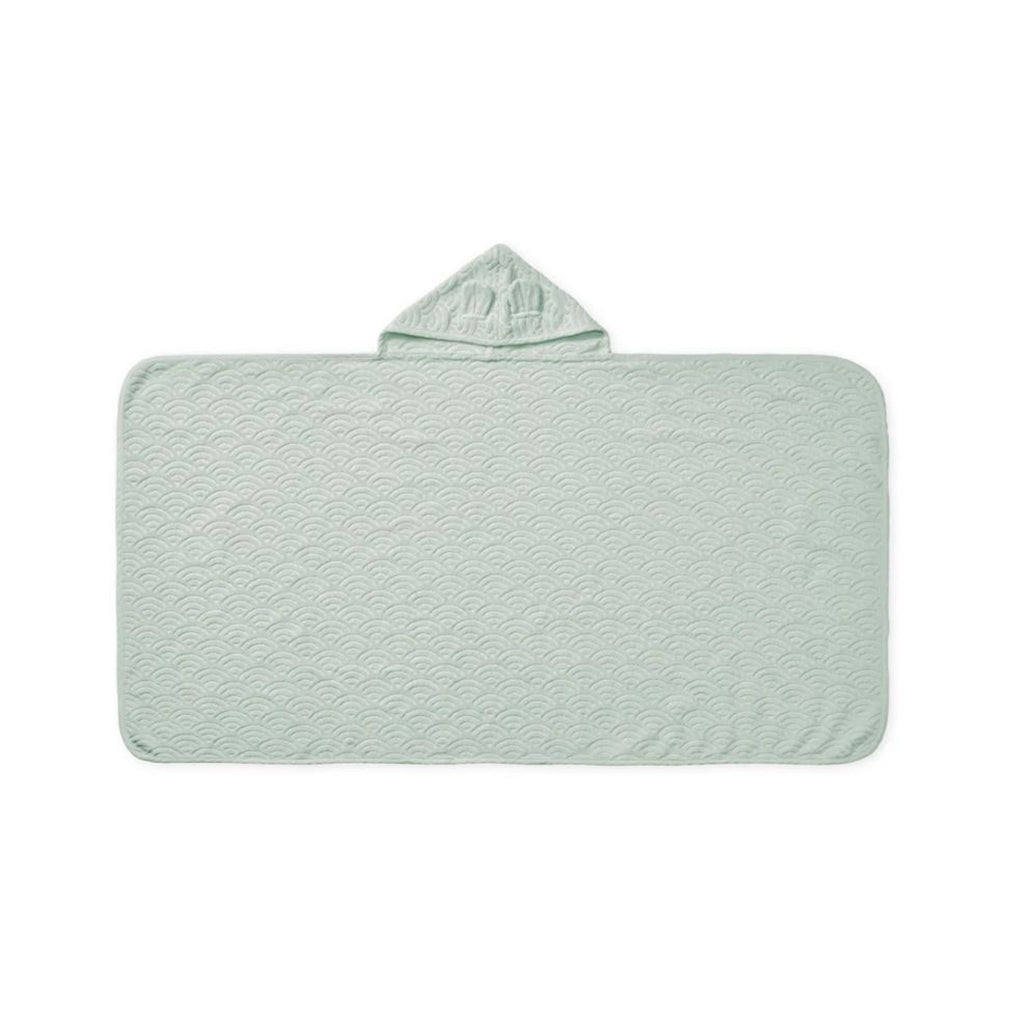 Cam Cam juniorhåndkle med hette og ører, Dusty Green