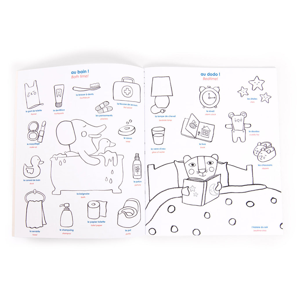 Moulin Roty klistremerkebok, Hverdagslivet mitt