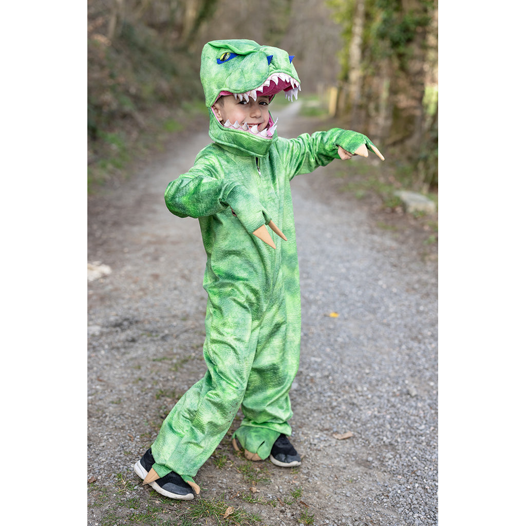Great Pretenders dyrekostyme, T-Rex drakt – For barn fra 18–36 måneder og 4–6 år