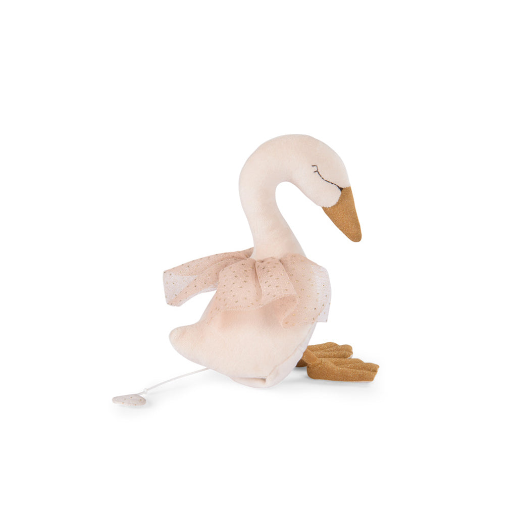 Moulin Roty Kosedyr med musikktrekk, Svane - La Petite Ecole de Danse