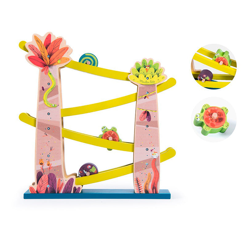 Moulin Roty aktitivetsbane m. tre dyr