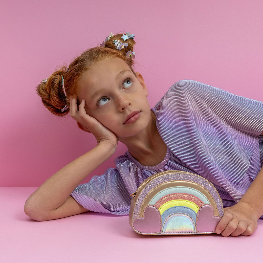 Mimi & Lula skulderveske, Rainbow My Little Unicorn