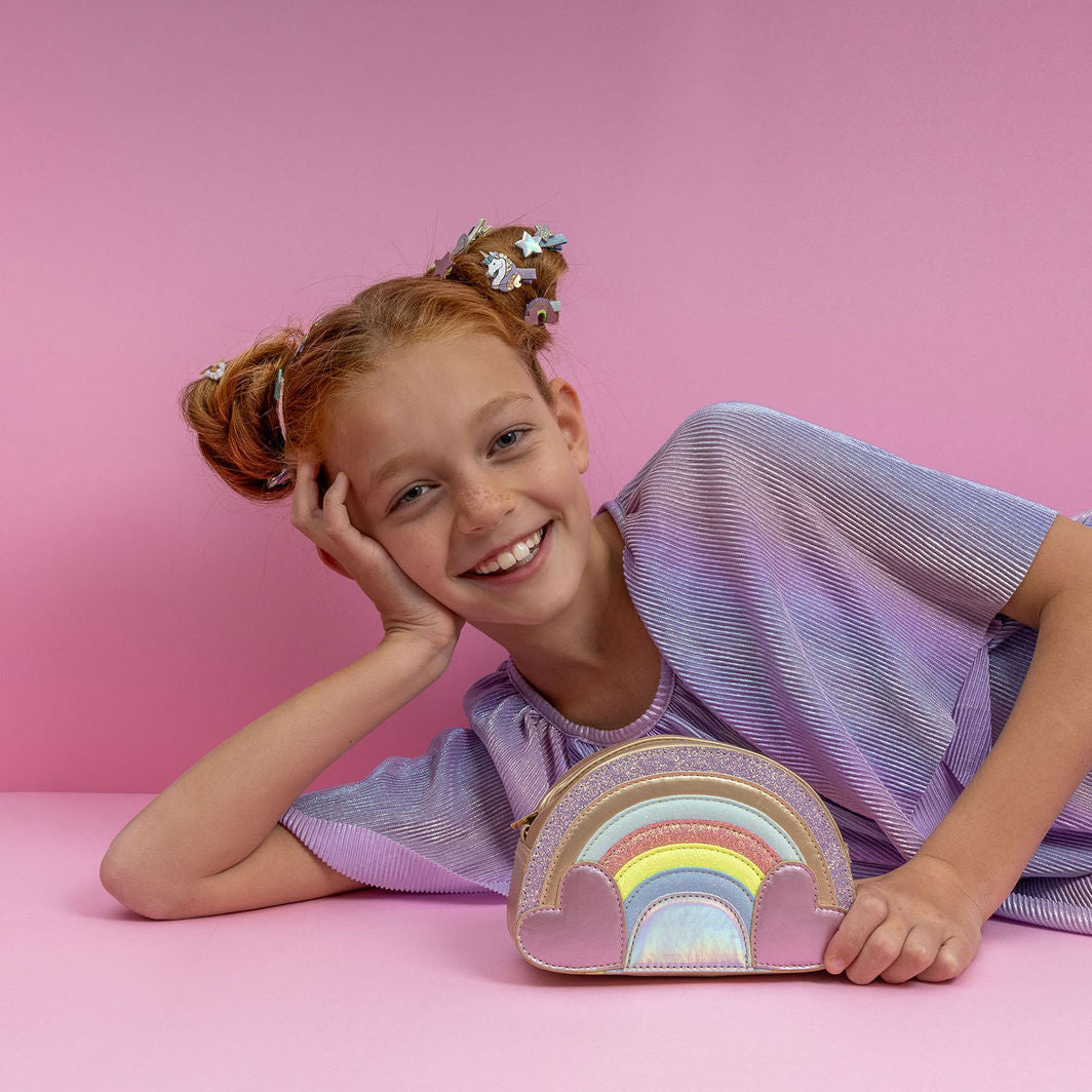Mimi & Lula skulderveske, Rainbow My Little Unicorn