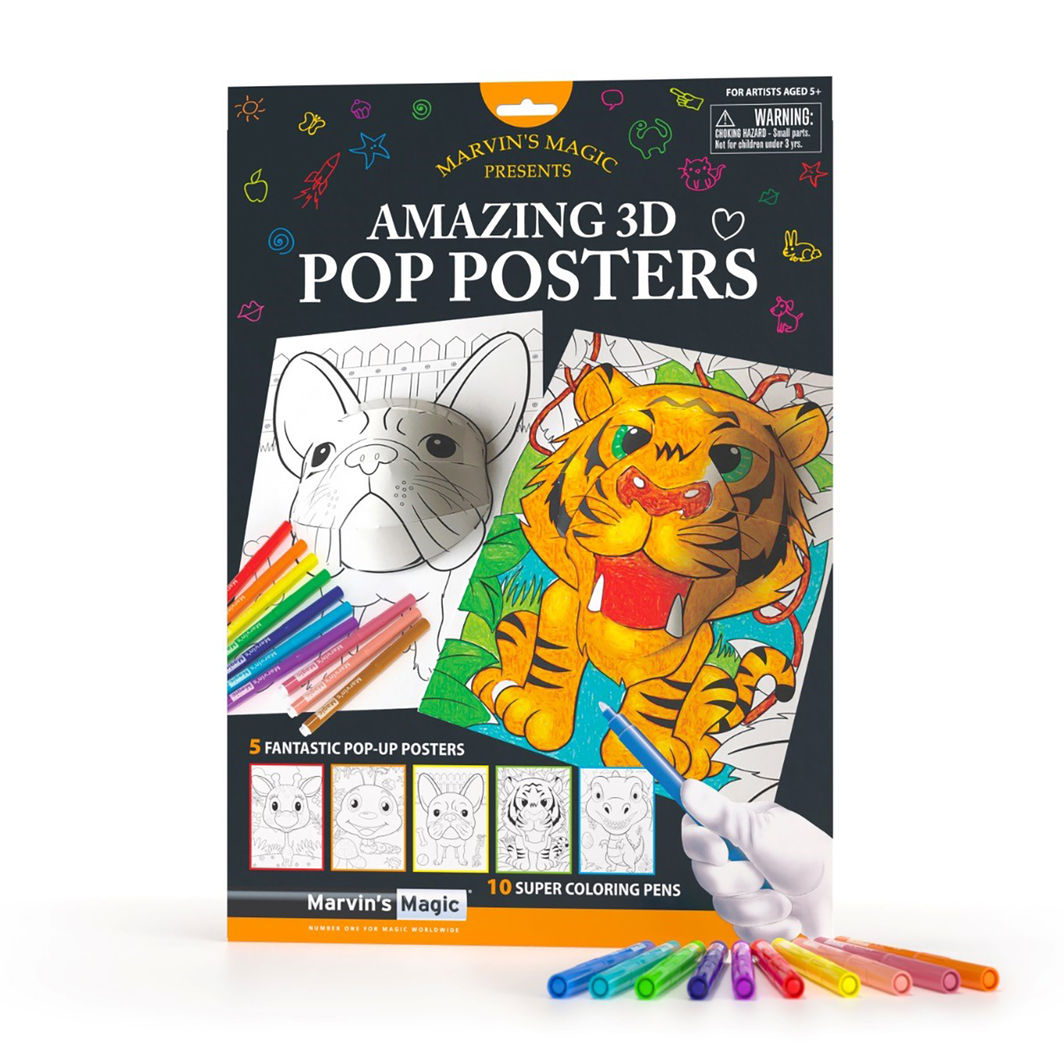 Marvins Magic, Plakat – 3D Pop Posters