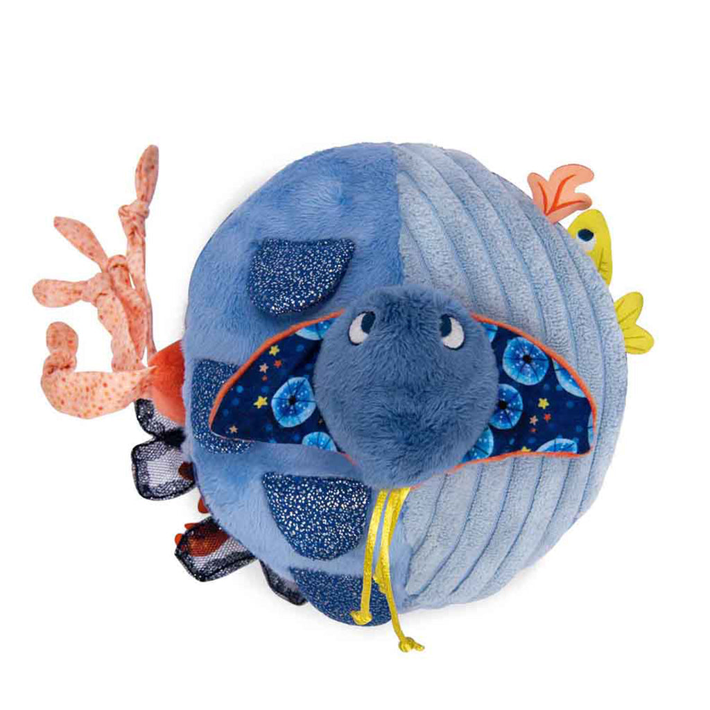 Moulin Roty Aktivitetsball med havdyr, Les Aventures de Paulie