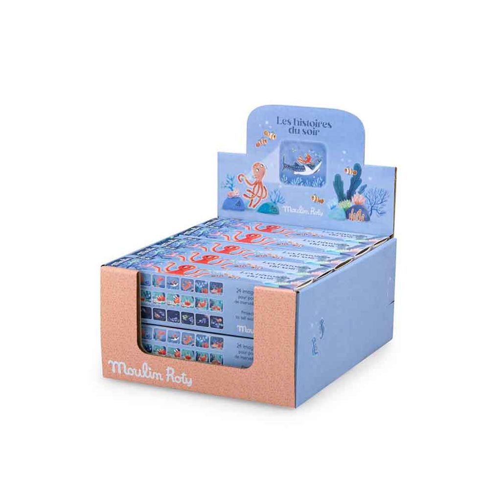 Moulin Roty skyggespill med lykt, Fortell en historie - Les Aventures de Paulie