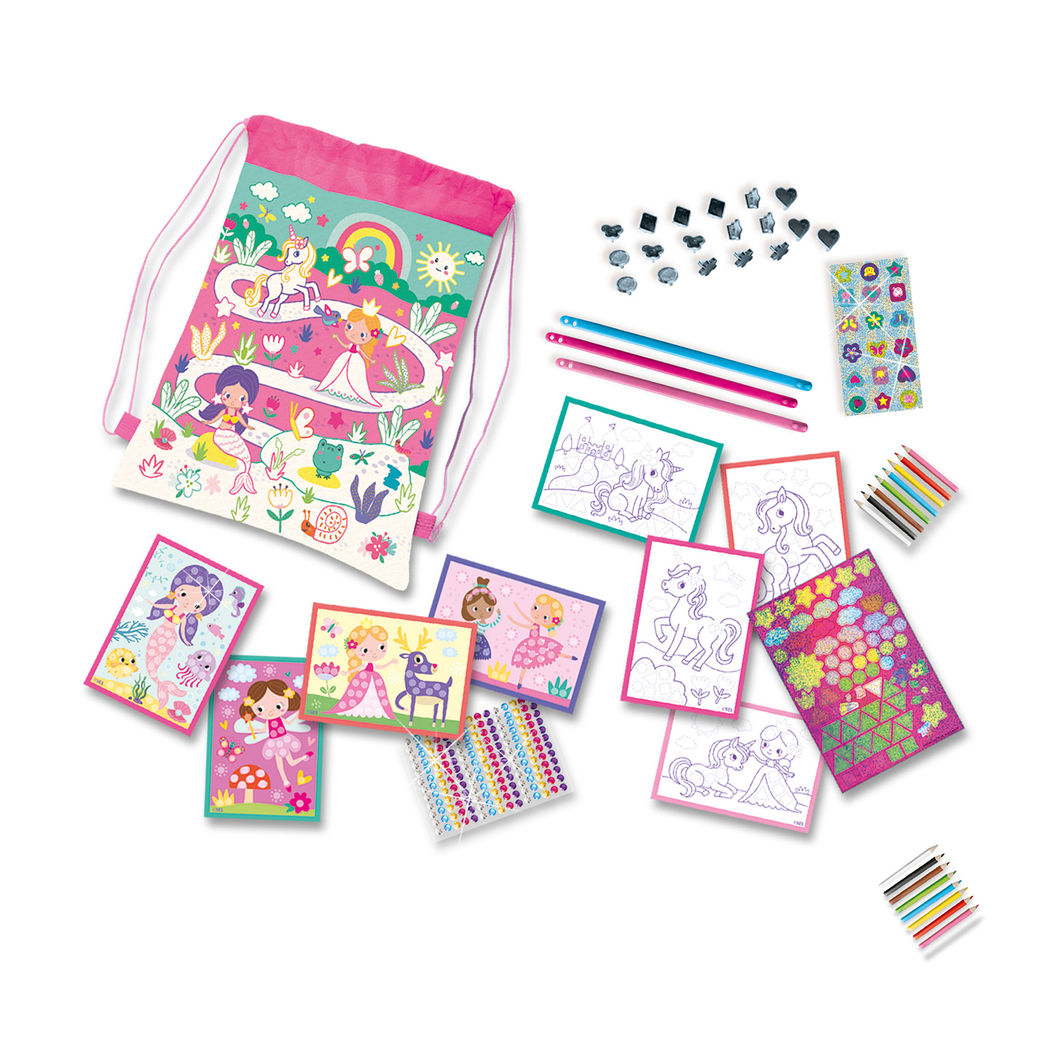 SES Creative, Reiseaktiviteter i ryggsekk - 5 aktiviteter