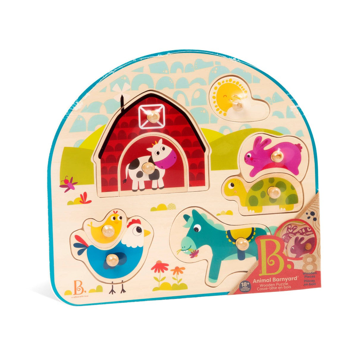 B Toys Puslespill, Bondegård