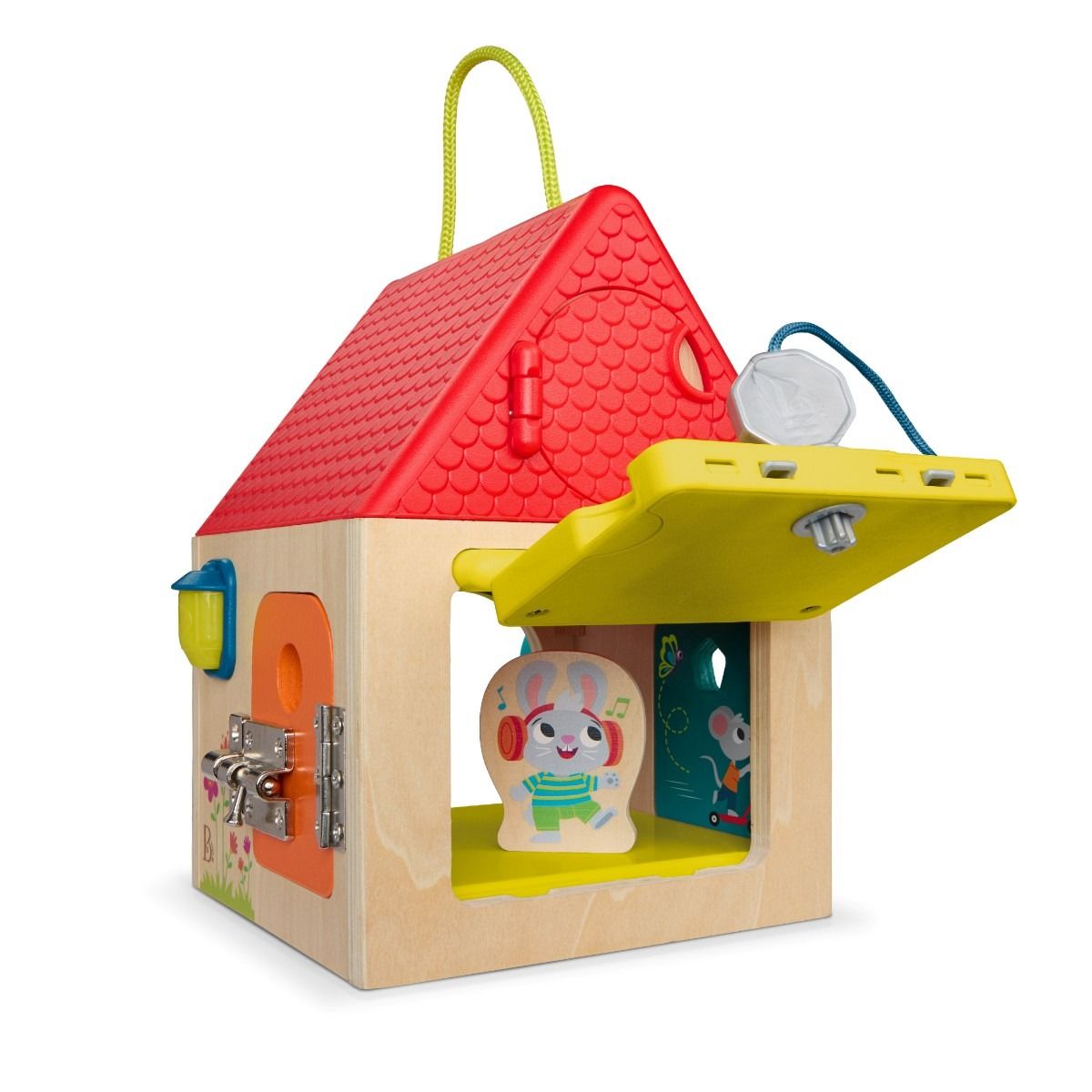 B Toys låsehus, lær å låse opp