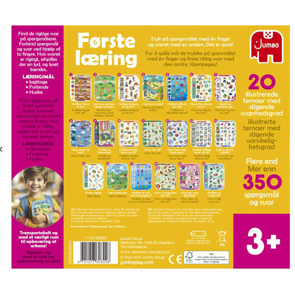 Jumbo Electro, Tidlig læring