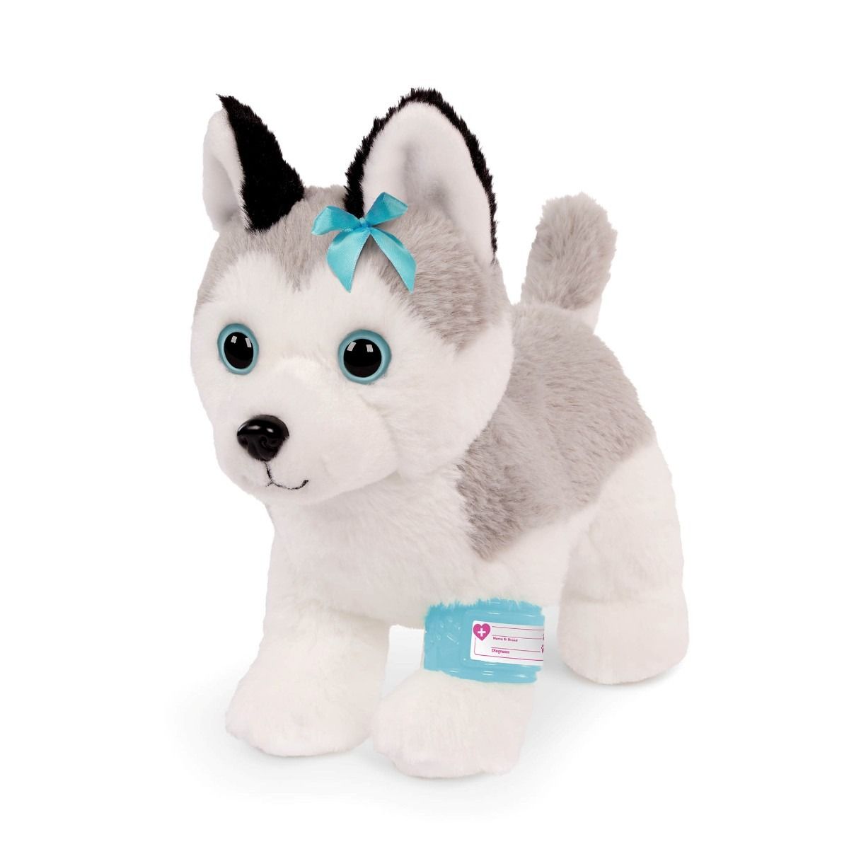 Pucci Pups Husky hos veterinæren