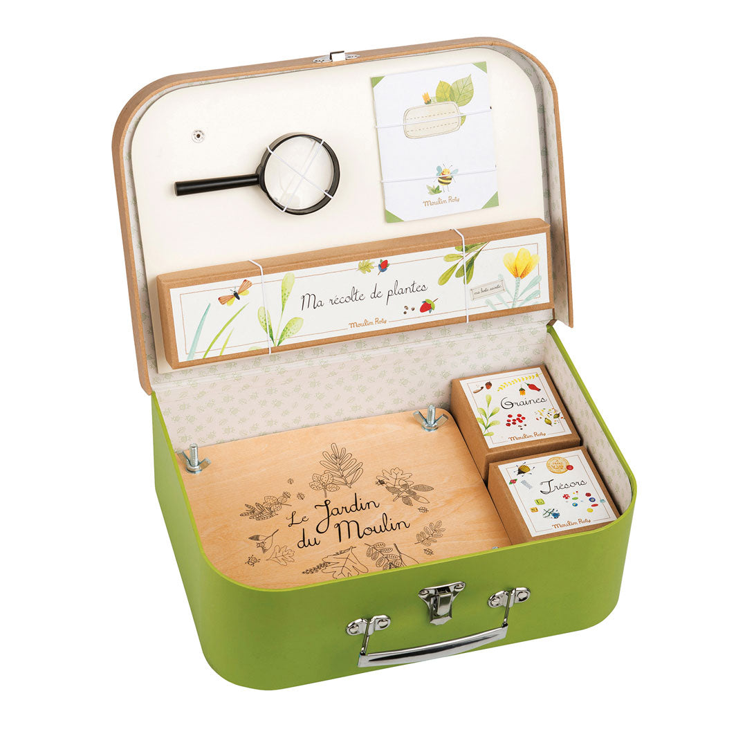 Moulin Roty botaniker koffert til barn