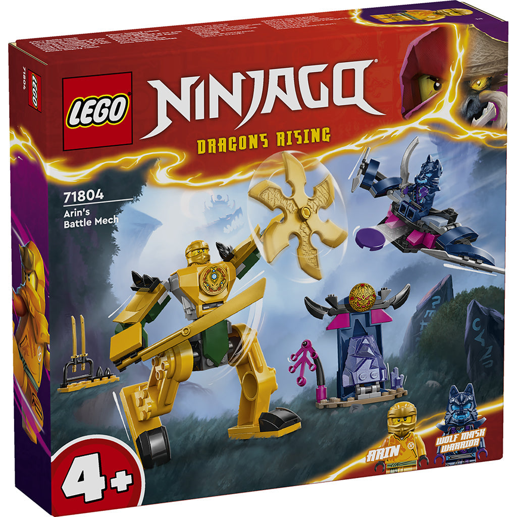 LEGO Ninjago, Arins kamprobot legetøjsæske med figurer
