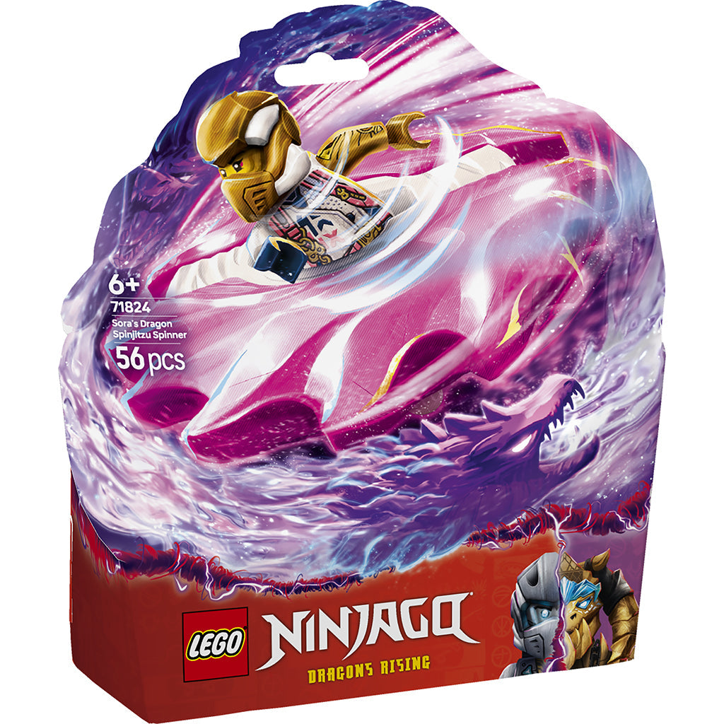 LEGO Ninjago Soras drage-Spinjitzu-spinner æske med figur, purple whirl