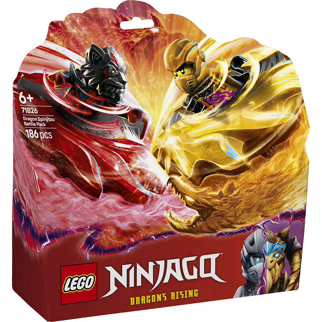 LEGO Ninjago Drage-Spinjitzu Battle Pack æske med Arin og Ras figurer