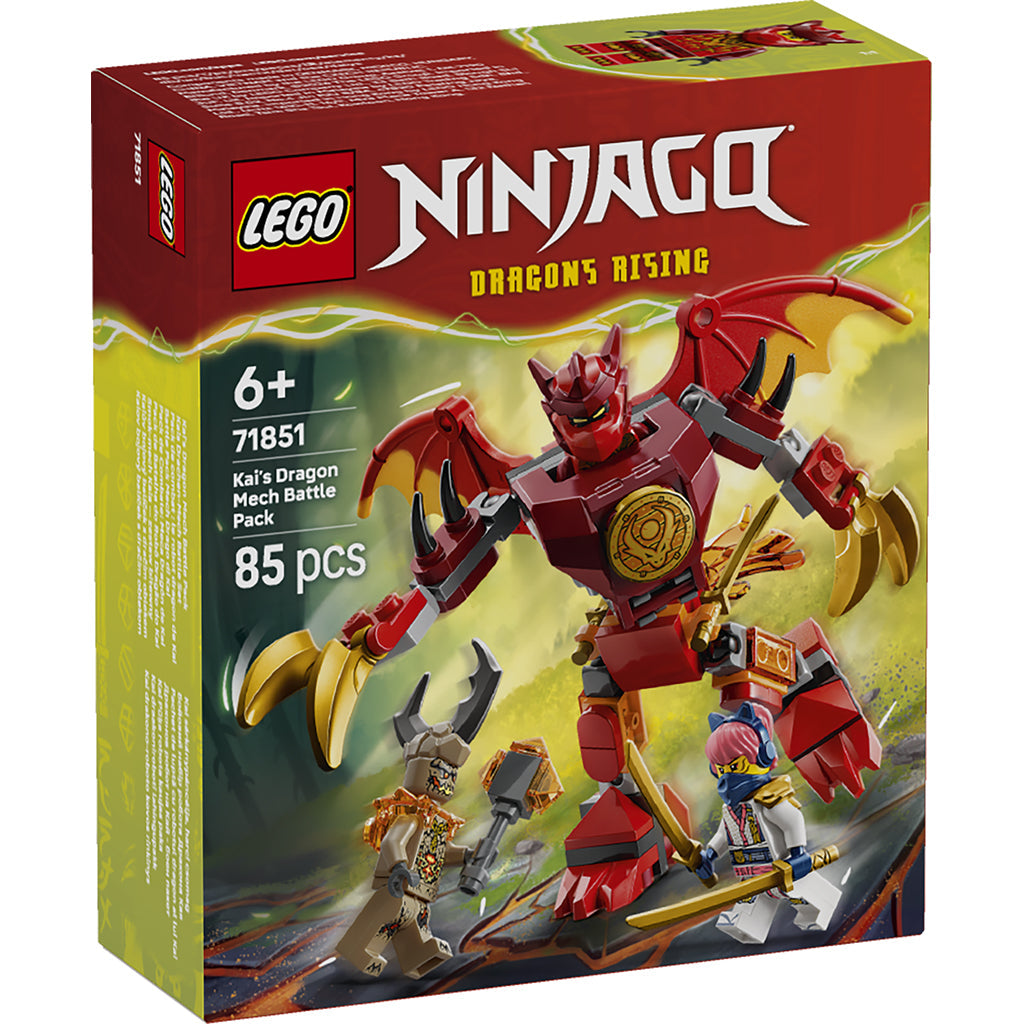LEGO Ninjago Kais drage-mech kamppakke i æske