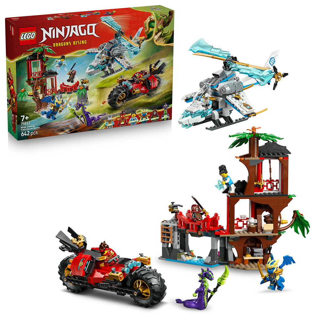 LEGO® NINJAGO® Ninjafartøyenes kamp for trehuset