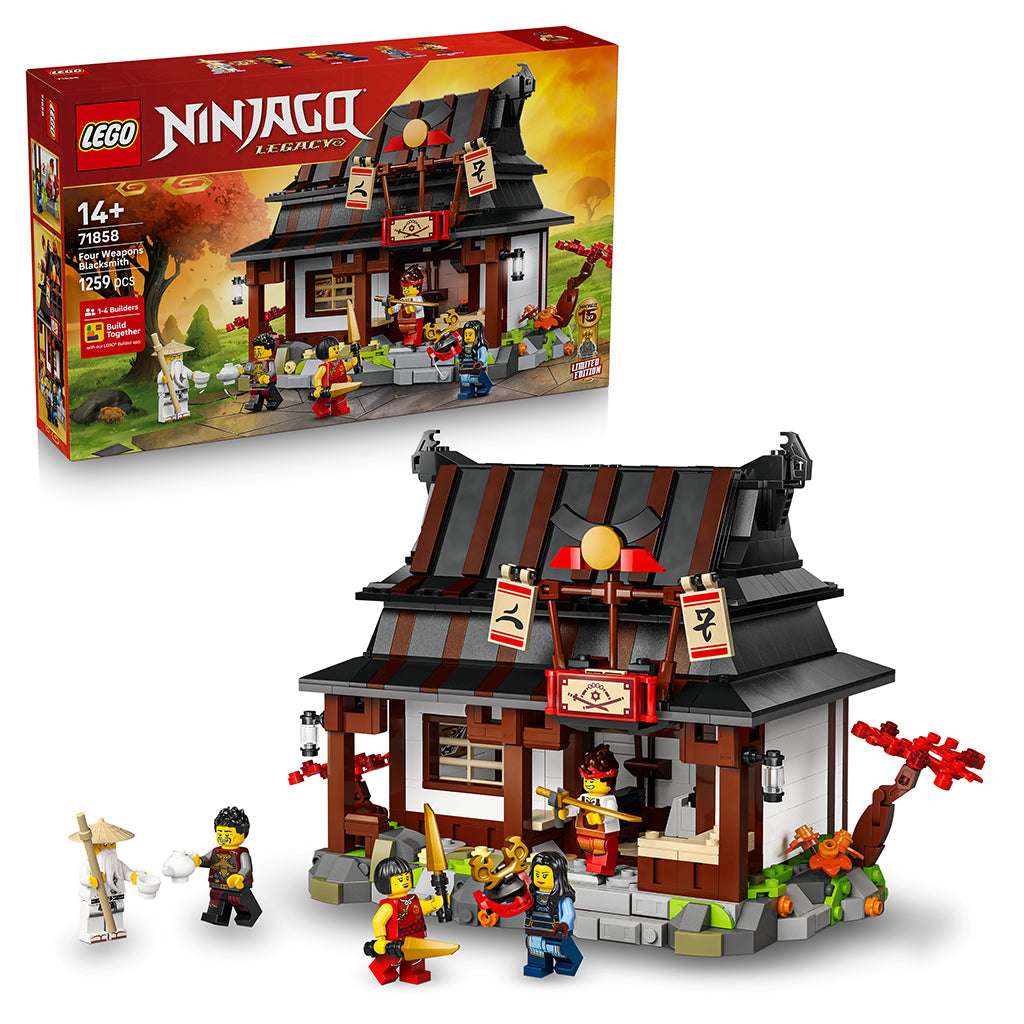 LEGO® NINJAGO® De Fire Våpen-smedjen – 15-årsjubileum