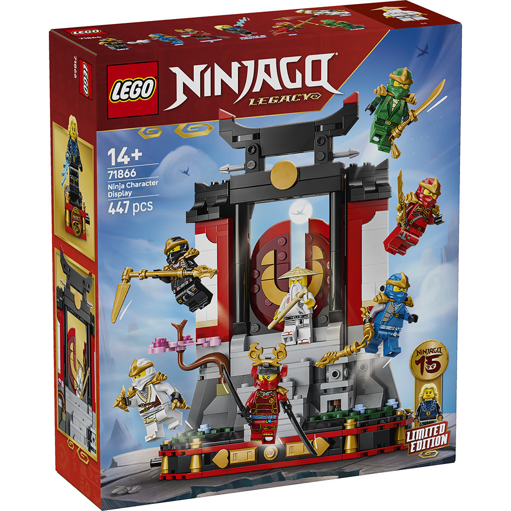 LEGO NINJAGO Ninjakarakterer 15-års jubilæum sæt boks front afbildet