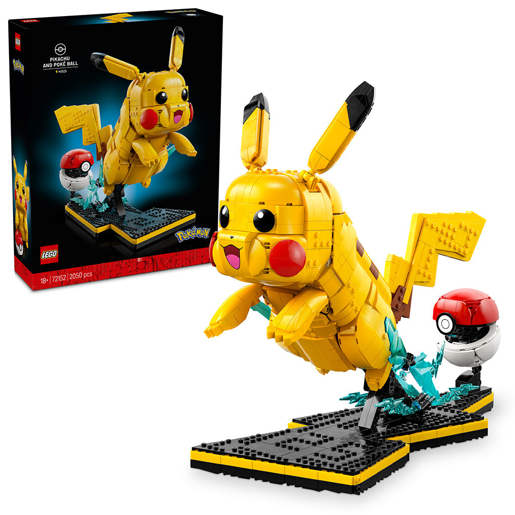 LEGO® Pokémon™ Pikachu og Poké Ball