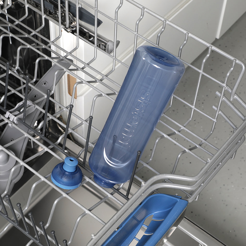 Sistema drikkedunk, Swift squeeze bottle, 480 ml – Mountain blue