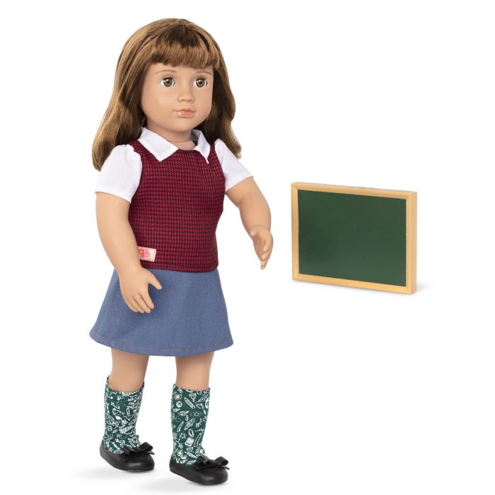Our Generation dukke, Taylor skolelærer - 46 cm