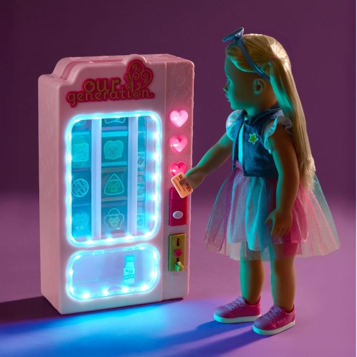 Our Generation dukketilbehør, Snackautomat - Uten dukke
