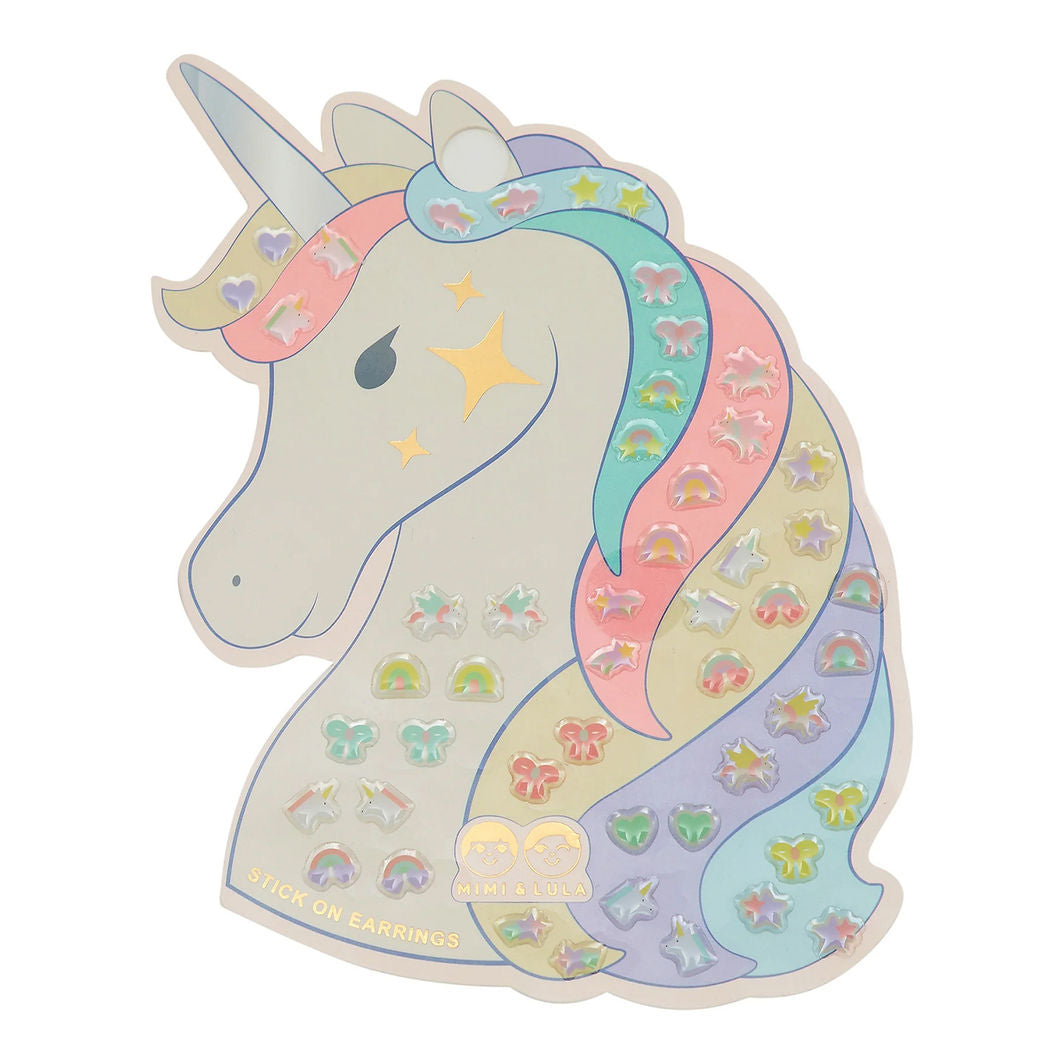 Mimi & Lula ørestickers med My Little Unicorn enhjørning-tema.