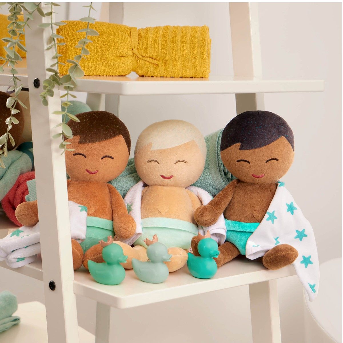 LullaBaby Badedukke, Gutt – Lyst hår