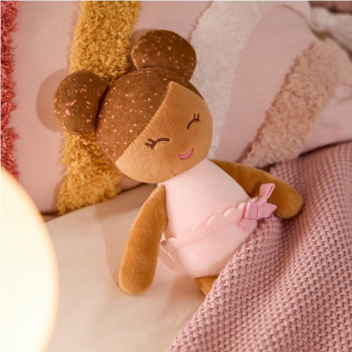 LullaBaby Badedukke, Liten jente – Brunt hår