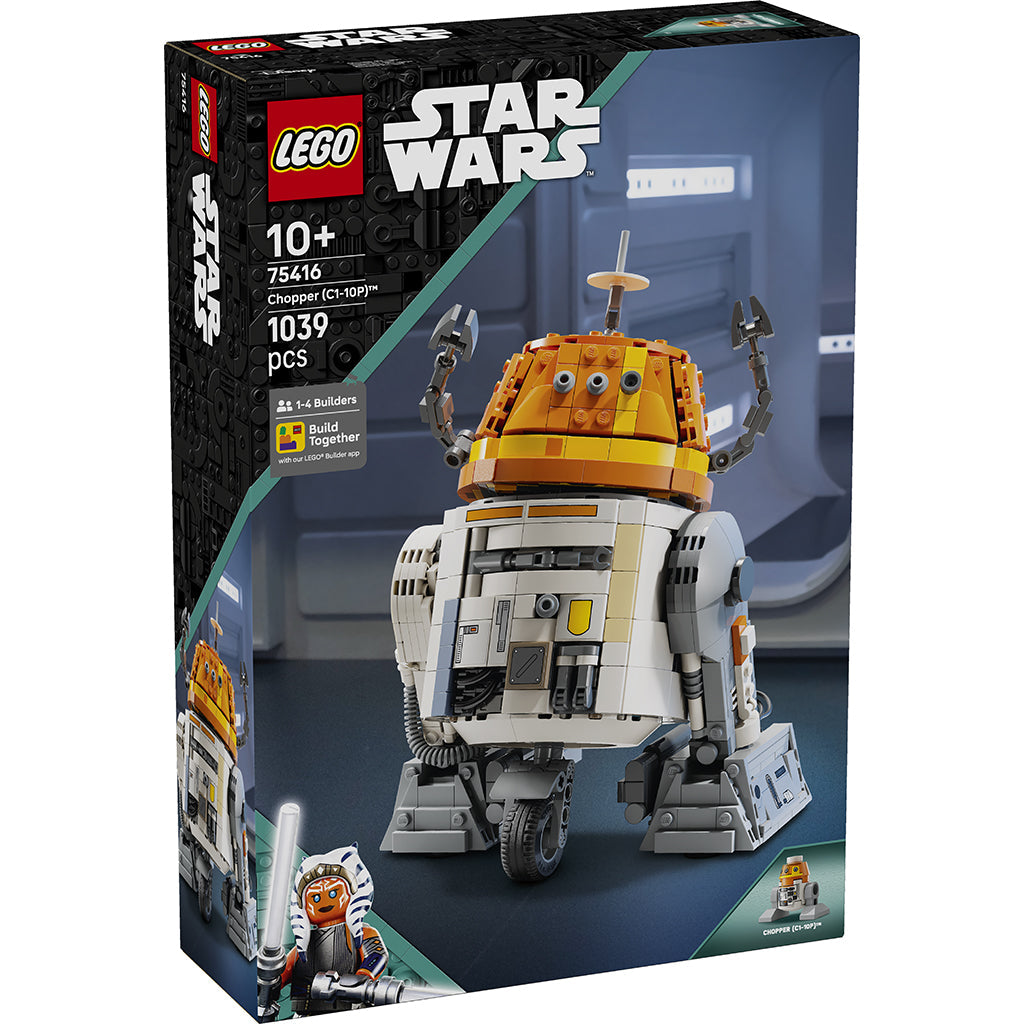 LEGO Star Wars Chopper C1-10P astromekdroide æske, frontbillede af sættet