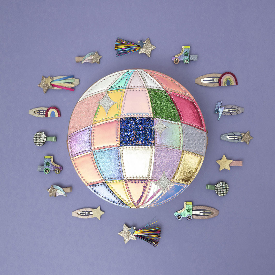 Mimi & Lula - 8 hårspenner - mini Disco Diva Dancing Queen