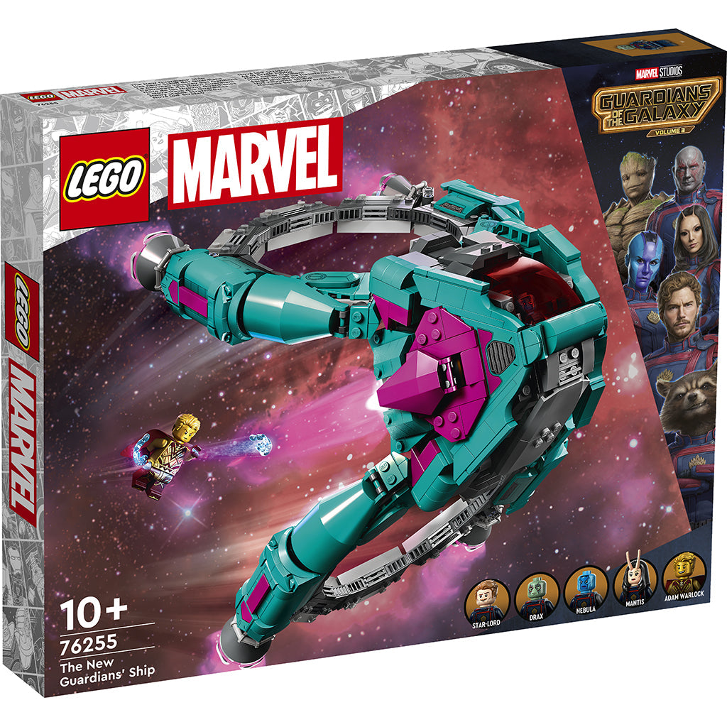 LEGO Marvel Super Heroes, Det nye Guardians-rumskib sæt i kasse