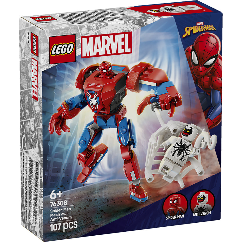 LEGO Super Heroes Marvel Spider-Man-mech mod Anti-Venom æske