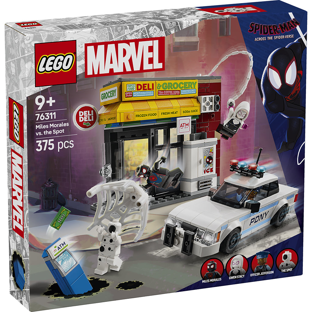 LEGO Super Heroes Marvel Spider-Verse Miles Morales mod Spot kassen