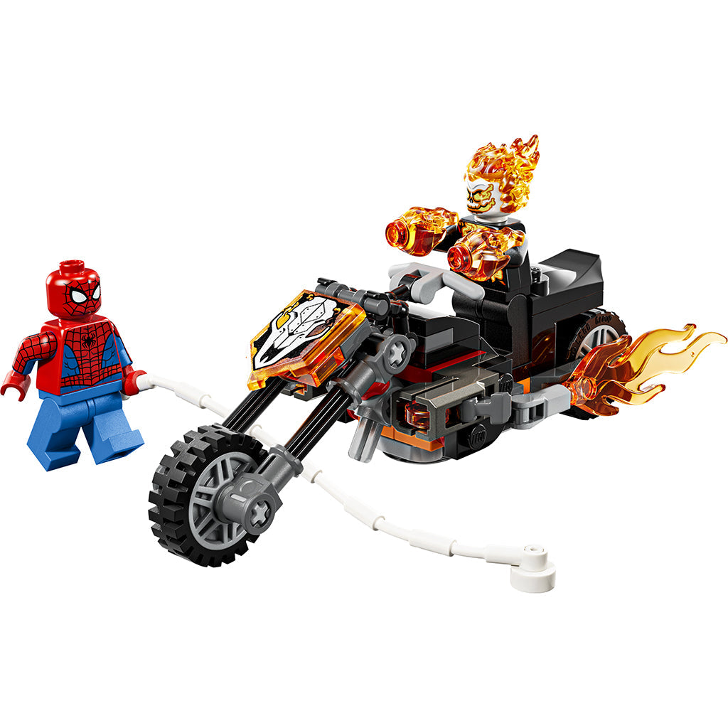 LEGO® Marvel Spider-Man mot Ghost Rider på motorsykkel