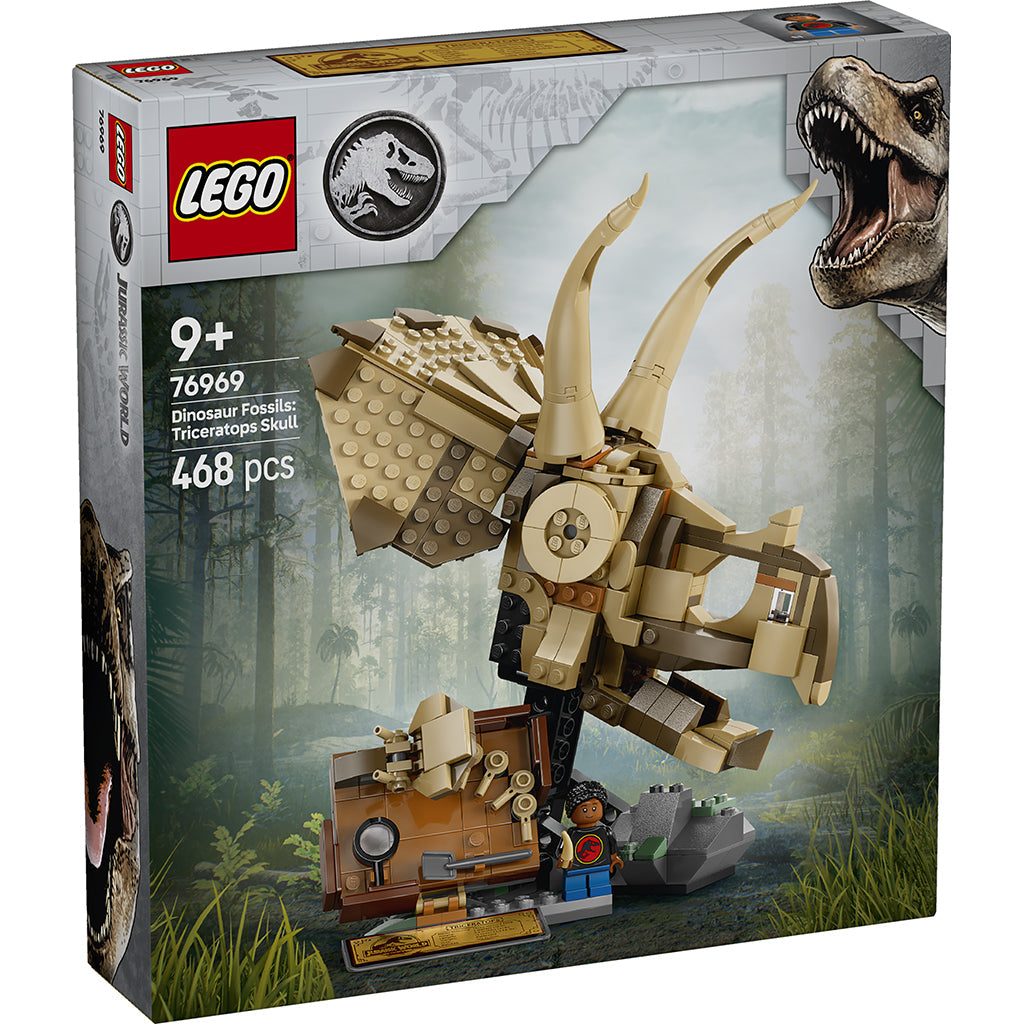 LEGO Jurassic World, Dinosaurfossiler: Triceratops-kranium i æske