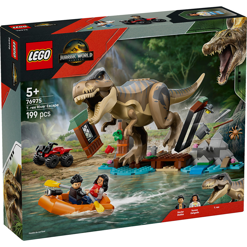 LEGO® Jurassic World™, Båtflukt fra T. rex