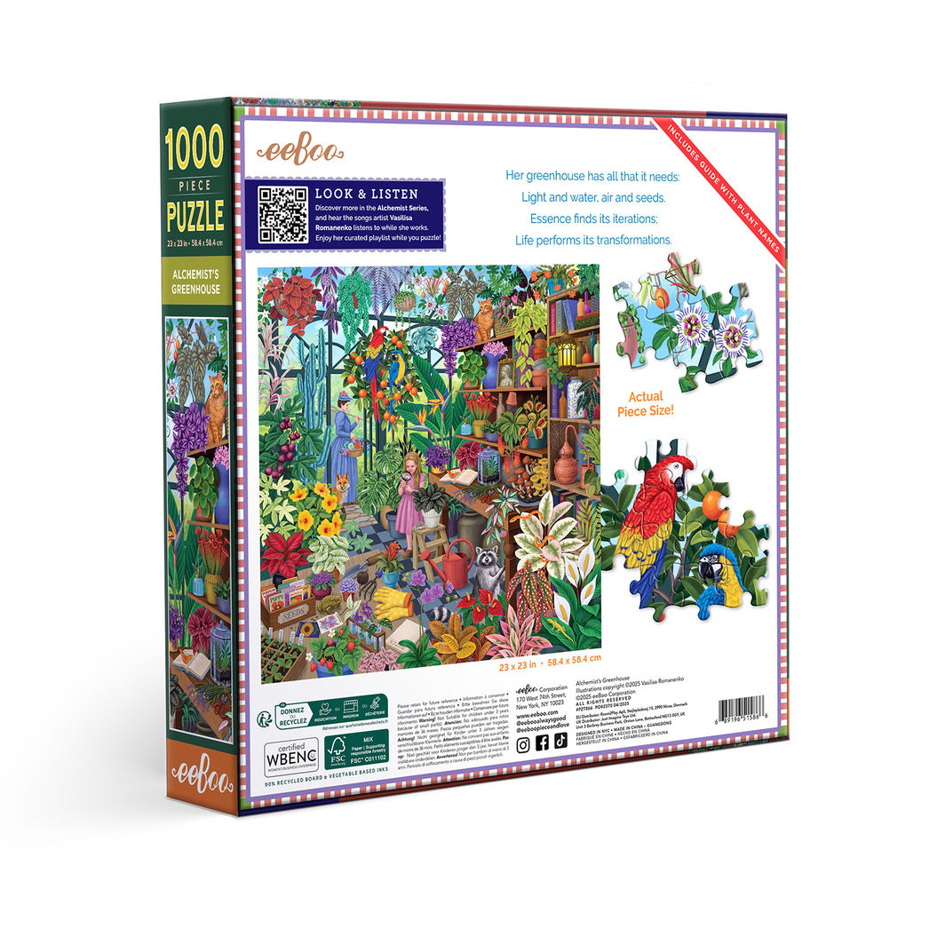 eeBoo Puslespill 1000 brikker, Alchemist&