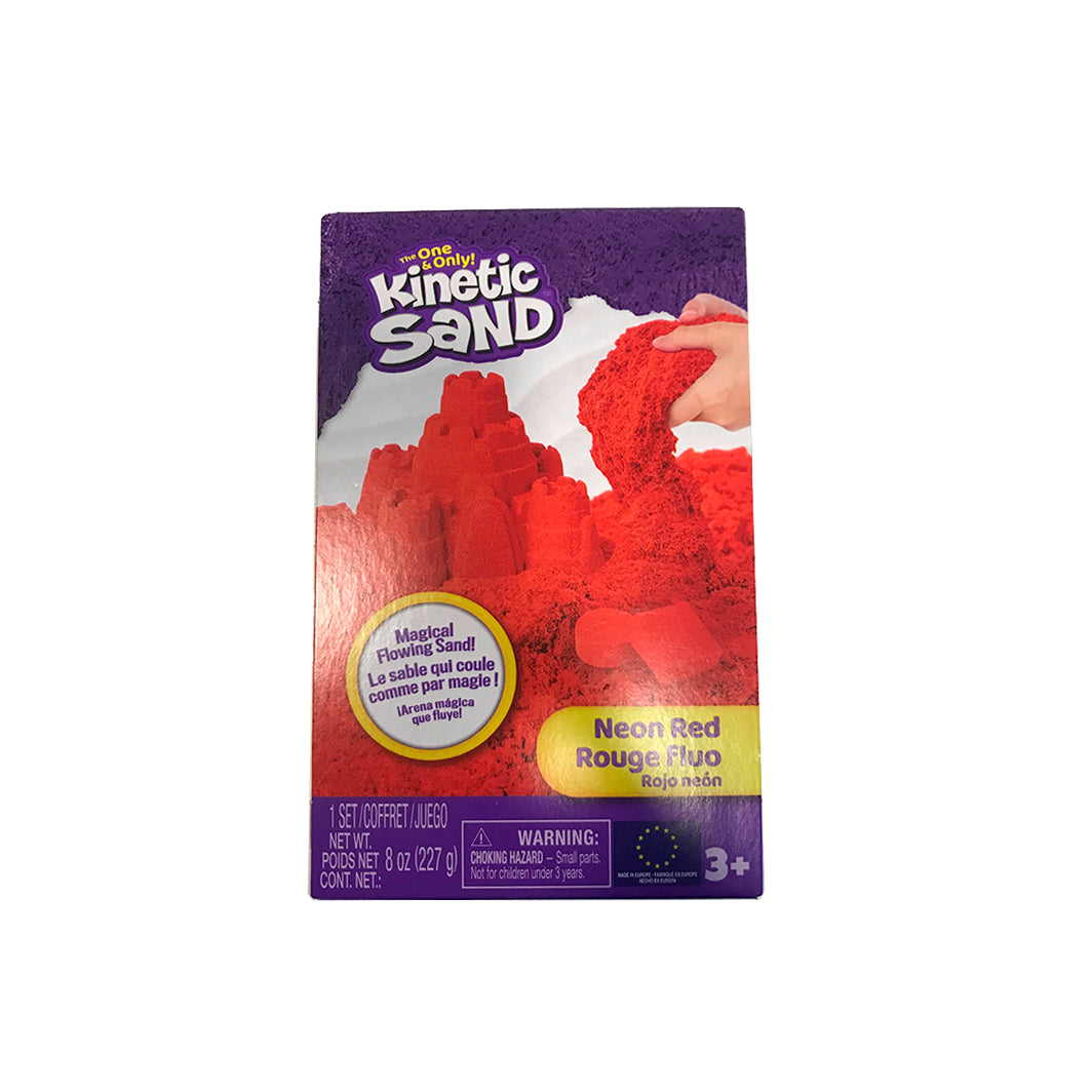 Kinetic Sand, Magisk sand, neonboks - 3 ass. farger