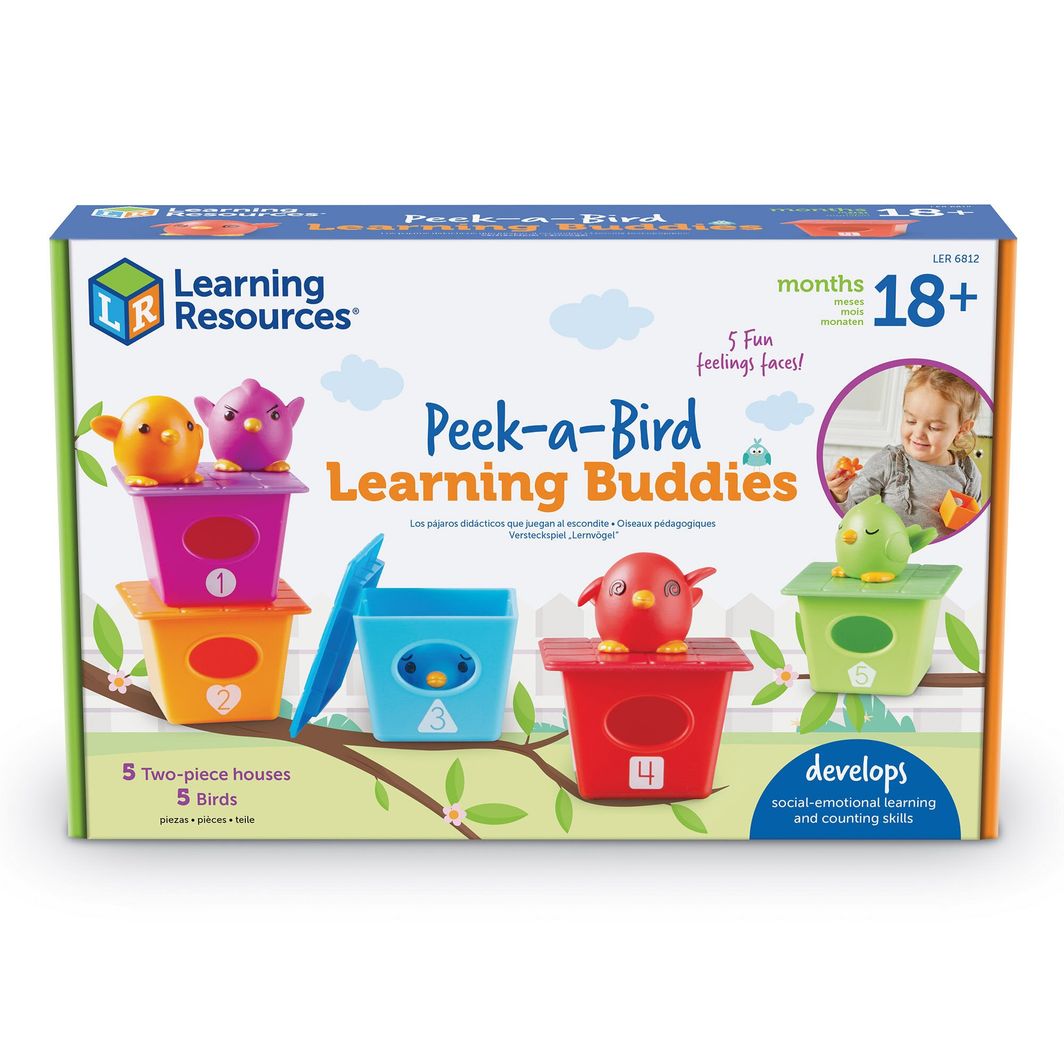 Learning Resources Lær om tal og farver - Aktivitetssæt m. fugle