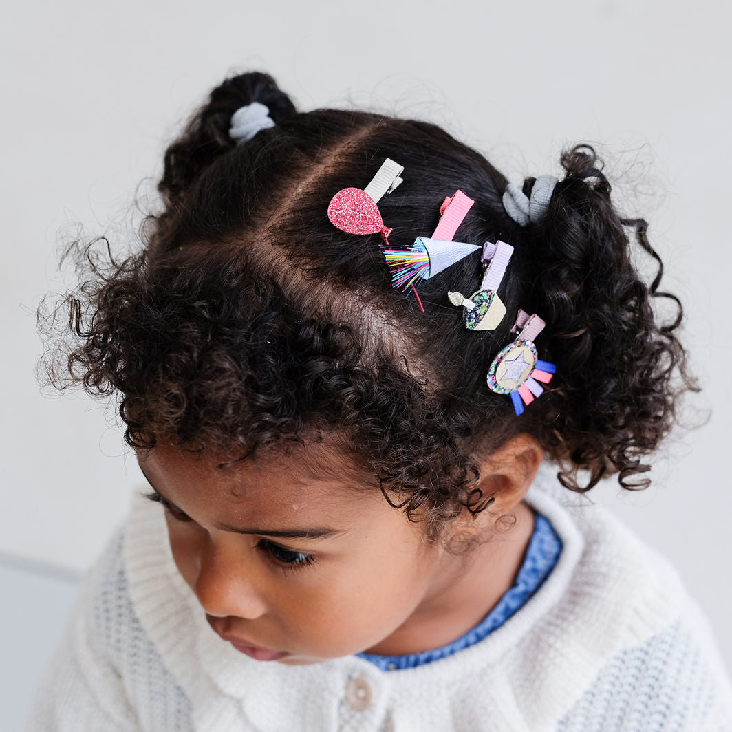 Mimi & Lula, 8 hårspenner – Birthday Theme Party Time