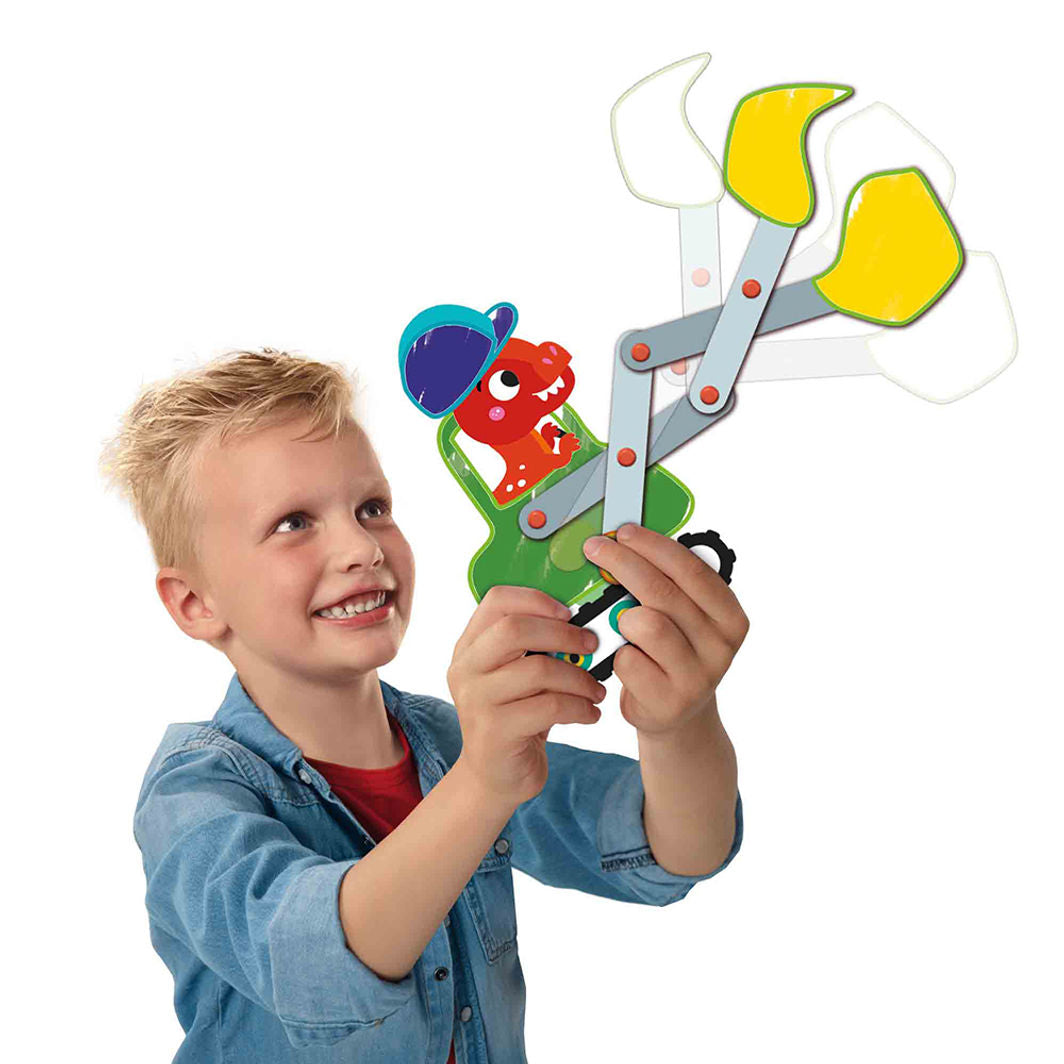 SES Creative Papirbyggesett, Ingeniør dinosaurer