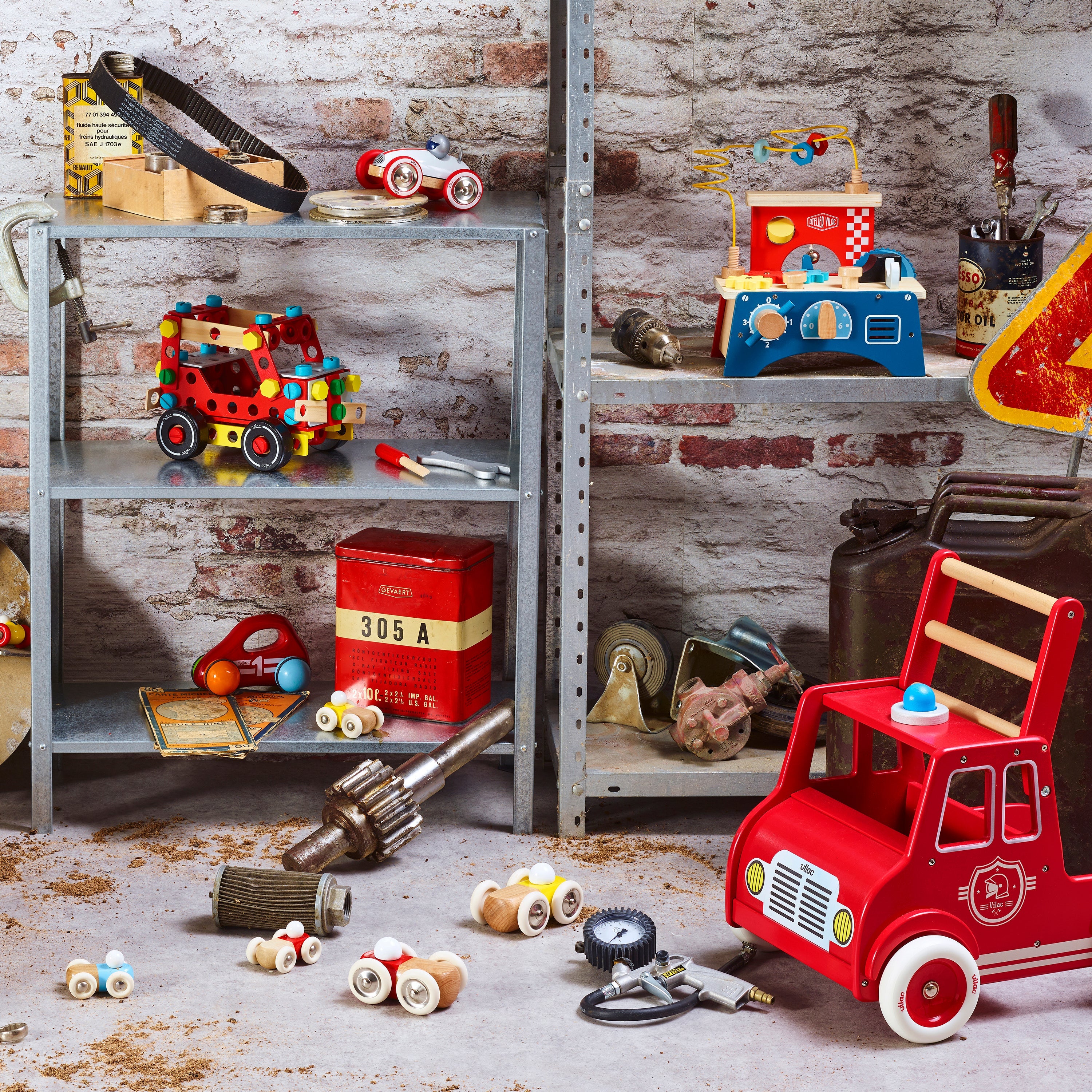 Vilac Gåvogn, Brannbil