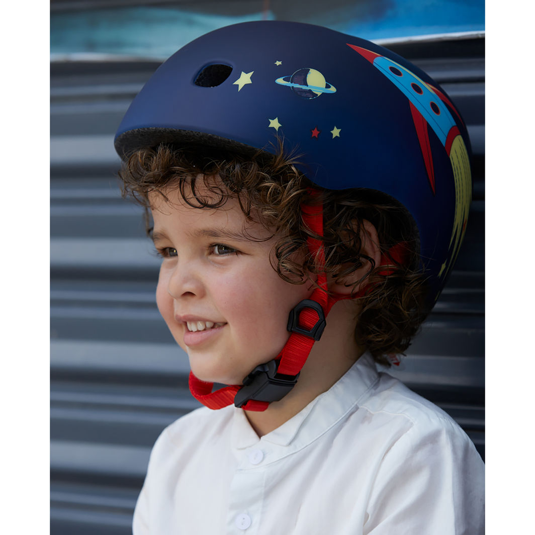 Micro Hjelm, Raket - Str. XS (1-3 år)