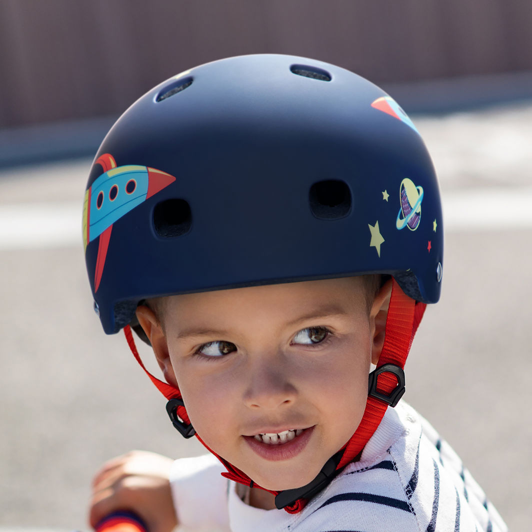 Micro Hjelm, Raket - Str. XS (1-3 år)