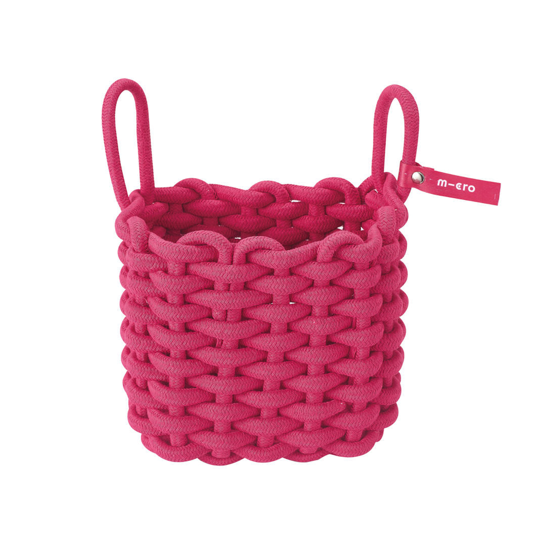 Micro-kurv til Mini og Maxi sparkesykler, Firkantet - Rosa