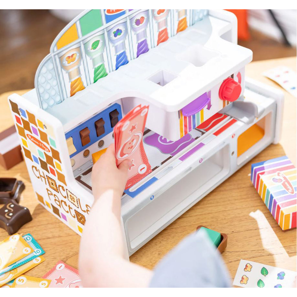 Melissa & Doug lekemat i tre, Sjokoladefabrikk